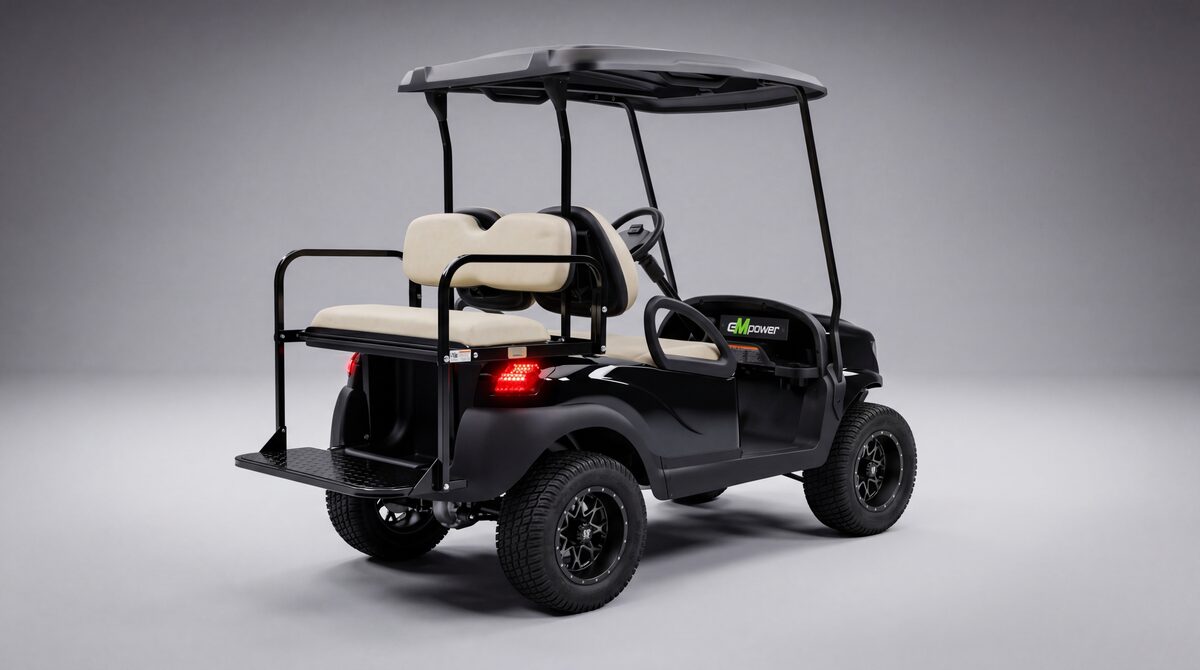 Cart rear view